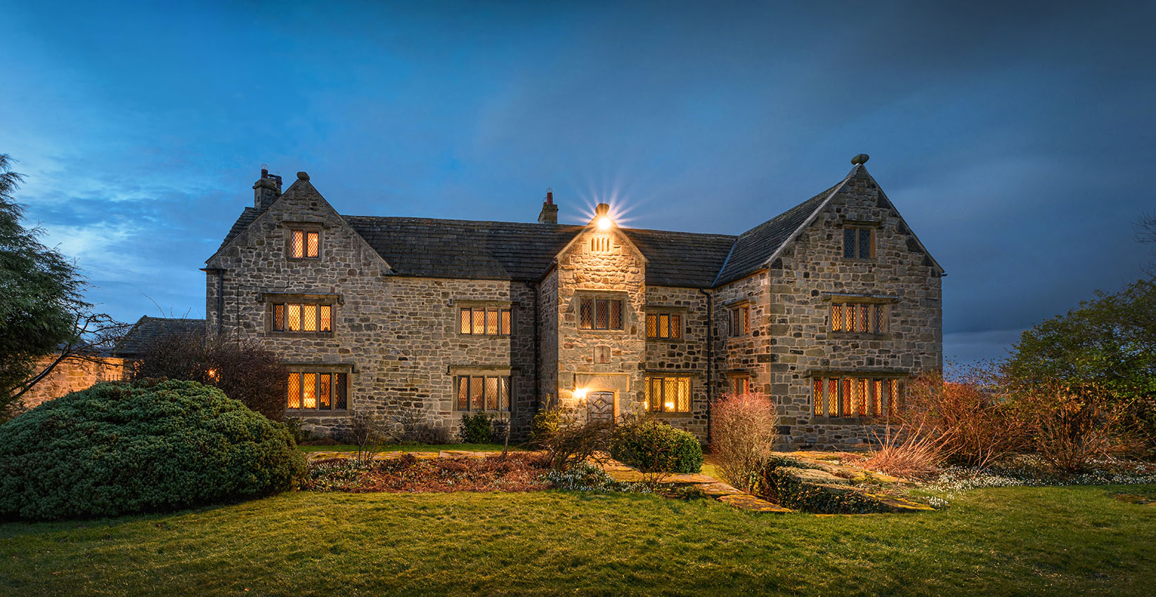 Architectural exterior of residential period property