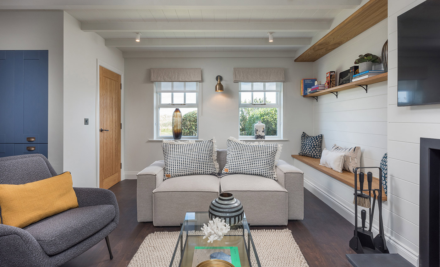 Interior design of a residential interior