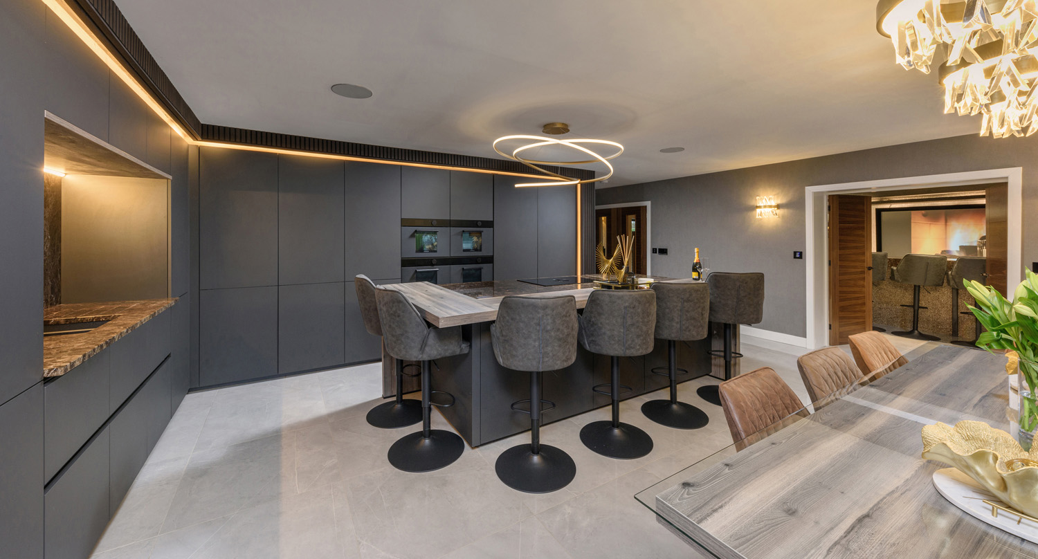 Residential kitchen interior design